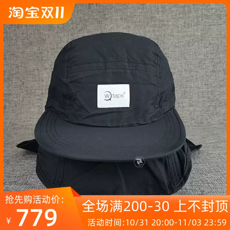 飘渺现货WTAPS T-5 02 CAP COTTON. TWILL 纯色军事五片帽子21AW-Taobao