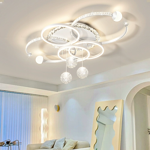 Лампа для гостиной, современный потолочный светильник, расширенный креативный кварц, простой и элегантный дизайн, изысканный стиль, популярно в интернете