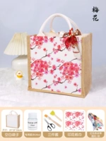 Темно-зеленый вертикальный стиль Butterfly Bag Gubat [Plum Blossom] дает полный набор