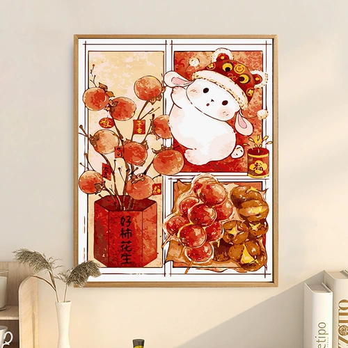 Масляная краска для рисования, декор, ручная роспись, изысканный стиль