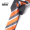 手打款9cm领带a99橙色宽条