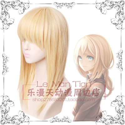 taobao agent Giant Giant Golden Anime Wigs of Giant Golden Anime Wig