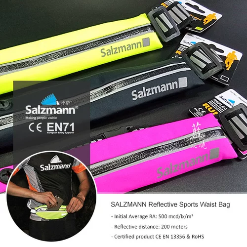 Salzmann Offerice Sports Sports Taist Bag Run Night Ride Tailing Training, Fitness Warning Night 30027 30027
