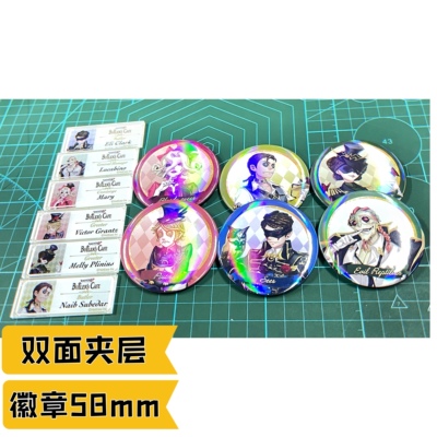 taobao agent [CAFE joint nameplate brooch] Fifth game photographer Air Force Prisoner Violinist Personal Personality