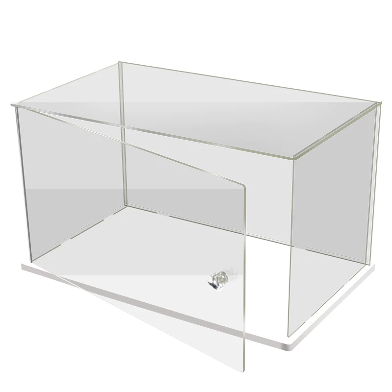 Design transparent acrylic stand, clay, constructor, minifigure, storage box