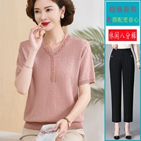 Кожаный порошок+черные брюки