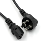 Шнур питания с тремя отверстиями, 10A250V, чистая медь, 3*0,75, квадратный разъем для печати на дисплее настольного компьютера
