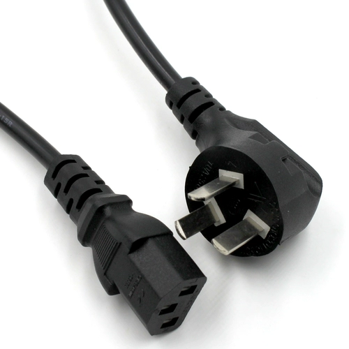 Шнур питания с тремя отверстиями, 10A250V, чистая медь, 3*0,75, квадратный разъем для печати на дисплее настольного компьютера
