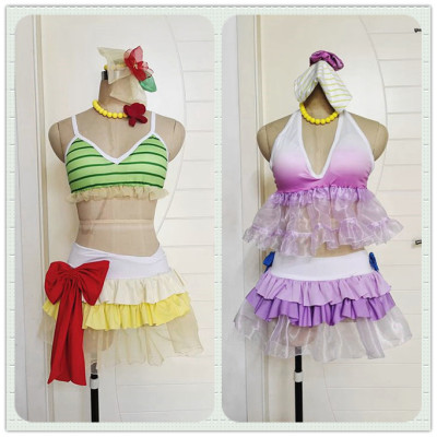 taobao agent [Real shot] Love Live South Bird Summer Swing Swimsuit COS clothes