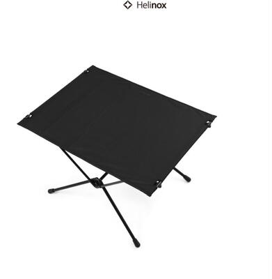 [helinox table 黑武士桌子L码全黑户外野营 露营便携轻量化]