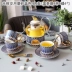 Trà chiều trà hoa trà tách trà đặt nhà ấm trà hoa trái cây thủy tinh với bộ lọc nến sưởi ấm - Trà sứ