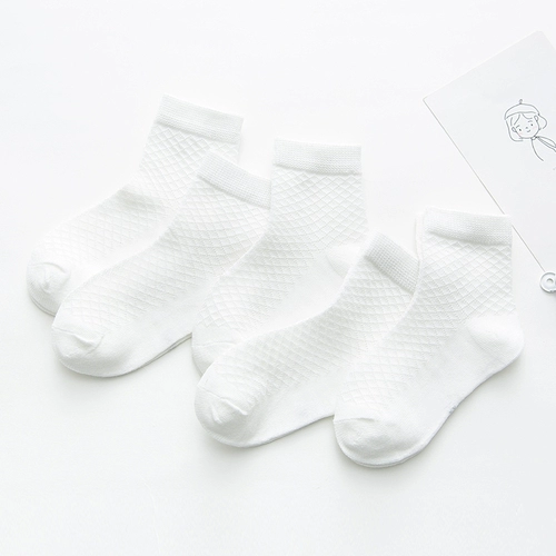 Летние носки для раннего возраста подходит для мужчин и женщин для девочек, средней длины, 0-5-12 лет