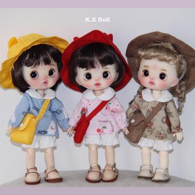 taobao agent OB11 Doll K.X Doll's new original baby clothes kindergarten series clothes uniform BJD8 points 12 points