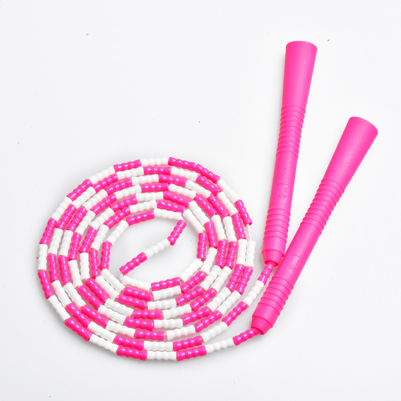 skipping students skipping rope fancy sports bead section skipping rope primary and secondary school students children's fancy bamboo section skipping rope
