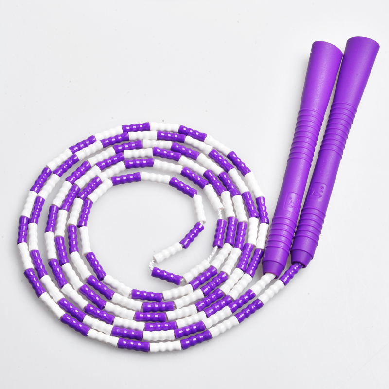 skipping students skipping rope fancy sports bead section skipping rope primary and secondary school students children's fancy bamboo section skipping rope