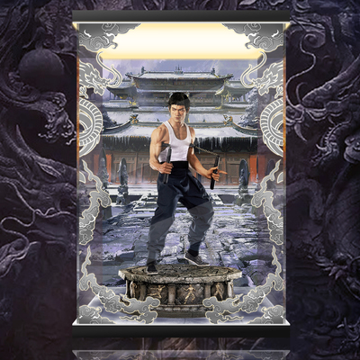 taobao agent 【Move】Blitzway BW SS 20901 Li Bruce Lee GK hand -made statue special display box
