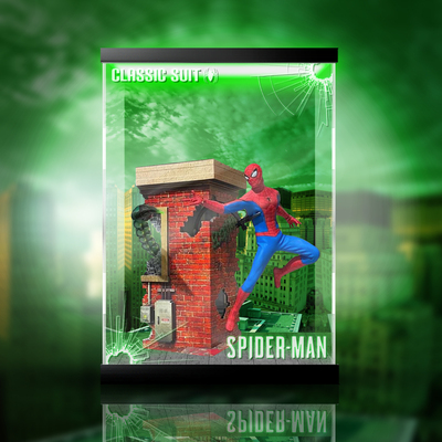 taobao agent 【Move】Hottoys Spider -Man VGM PS4 classic hand -made special display box