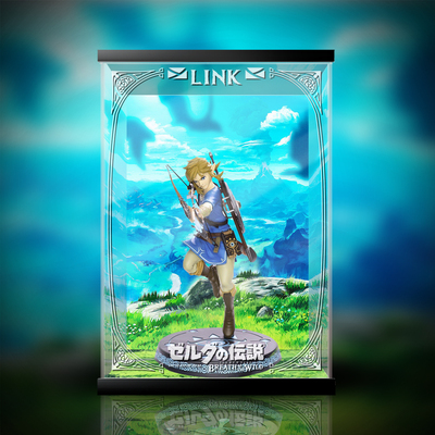 taobao agent 【Move】FIRST 4 FIGURES Cerida Legend Wilderness Link's special display box