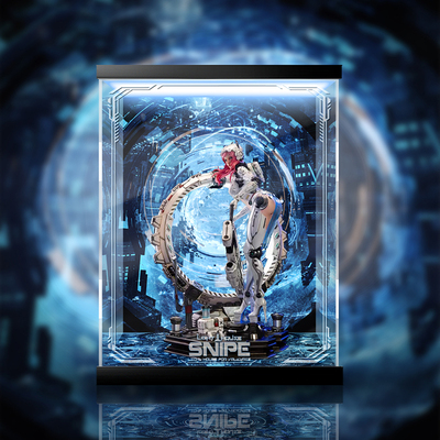 taobao agent 【Move】Linlang Lighthouse Sniper Miss Miss GK hand -made apparel display box
