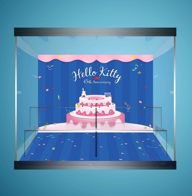 taobao agent 【Move】Bubble Mart 2019BTS Hello Kitty45 Anniversary Blind Box Tide Play Show