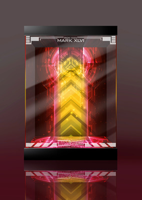taobao agent 【Move】HOTTOYS Marvel Alloy Steel MK46 concept version special LED display box