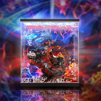 taobao agent [Can't move] Ghost Extinction HB Battle Series Yanzhu Purgatory Purgatory Xingshoulang VS Sanxiangwo statue display box