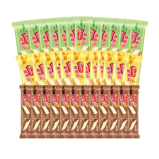 仅21！雀巢脆脆鲨裸威化饼干混合口味36条