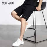 WOOG2005 Трендовые спортивные шорты, летние черные штаны для отдыха, 2020