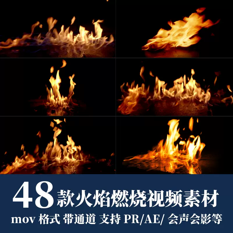 Pr Ae视频素材树叶落叶秋叶枫叶落飘动态效果合成元素mov透明通道 Pr Ae视频素材树叶落叶秋叶枫叶落飘动态效果合成元素mov透明通道