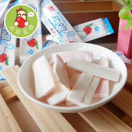 80后儿时金典怀旧零食 雅力劲凉兔奶糖 清爽浓奶全新口味 5.5g