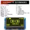 Màn Hình OLED 0.96 Inch Mô Đun SPI 0.91 1.3 2.42 Màn Hình LCD 12864 Màn Hình Màu 4 Pin 6 IIC Màn hình LCD/OLED