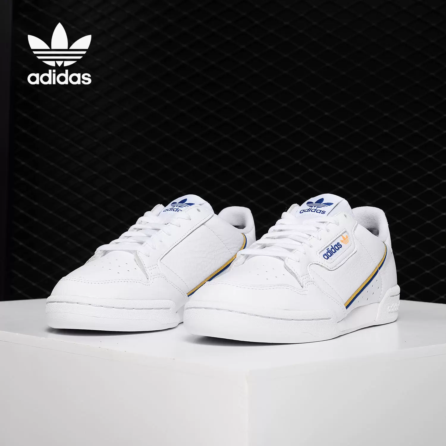 Adidas/阿迪达斯正品三叶草CONTINENTAL 80 男女休闲鞋EG4591-Taobao