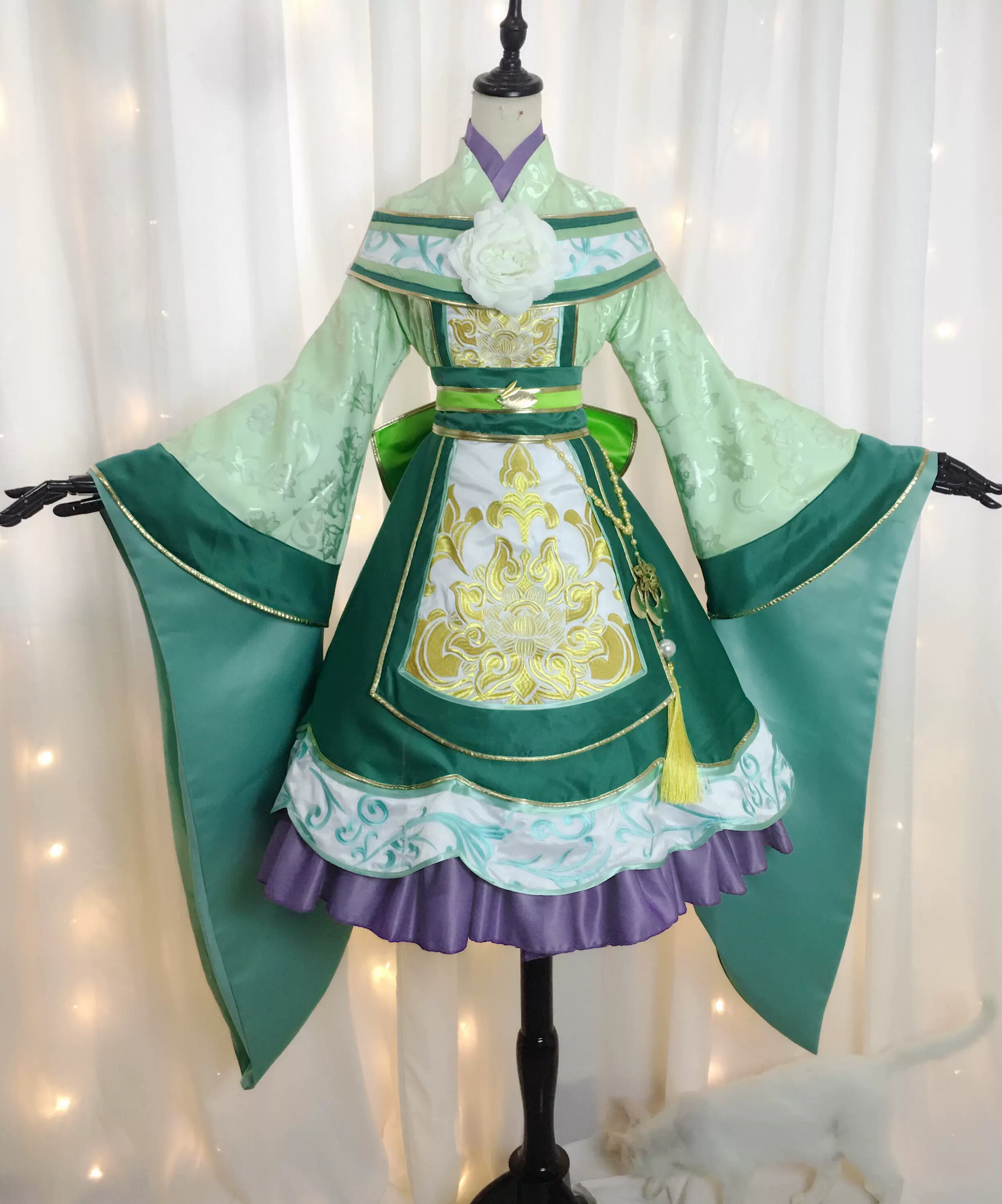 子衣幽梦阁 无双大蛇太公望三国无双绣花cosplay服装 Taobao