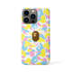 A Bathing Ape Trendy Fashionable Pink Red Camouflage Ape Head Logo Phone Case for iPhone 17, 16, 15, 14, 13 and 12