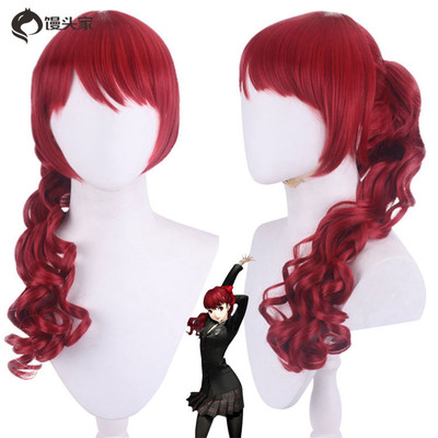 taobao agent Cosplay wig goddess of steamed buns 5 The Royal P5R Fang Zexia cos wig