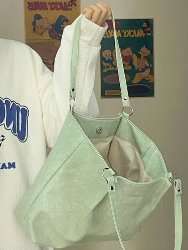 Вместительная и большая сумка через плечо, сумка на одно плечо, изысканный стиль, в западном стиле, коллекция 2023