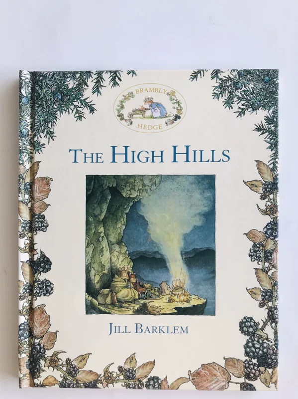 [野蔷薇村冒险故事 英文 jill barklem复古插画绘本The high hills]