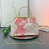 Простая золотая розовая хвостовая пряжка 3007