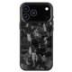 Carbon Fiber Red Accents Shockproof TPU iPhone Metal iPhone Case for iPhone 17, 16, 15, 14 and 13