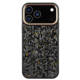 Carbon Fiber Red Accents Shockproof TPU iPhone Metal iPhone Case for iPhone 17, 16, 15, 14 and 13