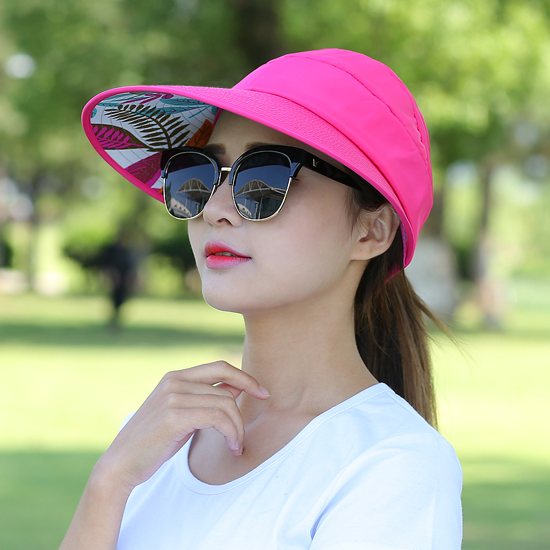 Buy Hat girl Summer Casual travel anti-UV Korean version summer ...