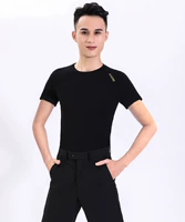 Черная*круглая шея короткие рукава