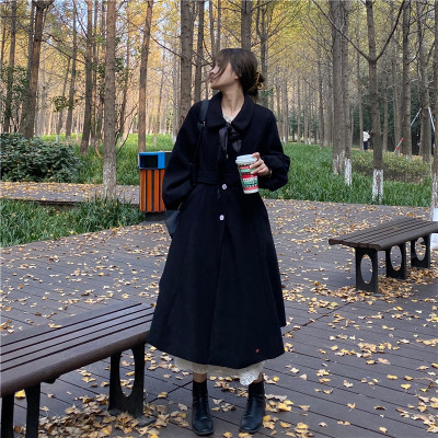 taobao agent Demi-season trench coat, lace dress, set, plus size, fitted