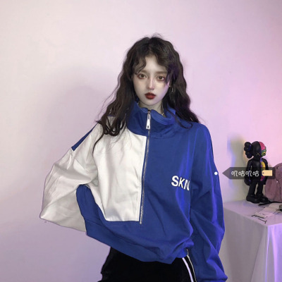 taobao agent Spring short sweatshirt, top, 2023 collection, plus size, fitted