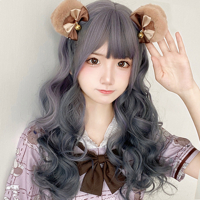 taobao agent Wigmail female medium long hair 2024 full set of autumn and winter fashion new round face hairstyle simulation big wave long curly hair