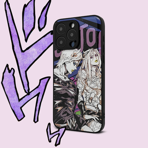 JoJo’s Bizarre Adventure Diego Funny Valentine Purple Art iPhone Case