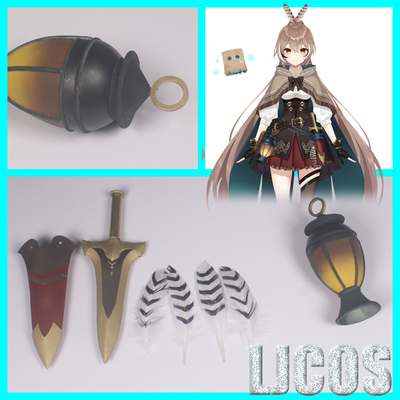 taobao agent [LJCOS] Hololive virtual idol VTuber Seven Poetry Unknown Sword Cosplay COSPLAY props