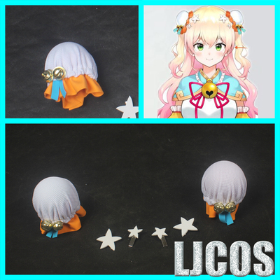 taobao agent [LJCOS] Rainbow Society Virtual Idol Vtuber Hololive Tao Ling Sound Cosplay COSPLAY Headgear