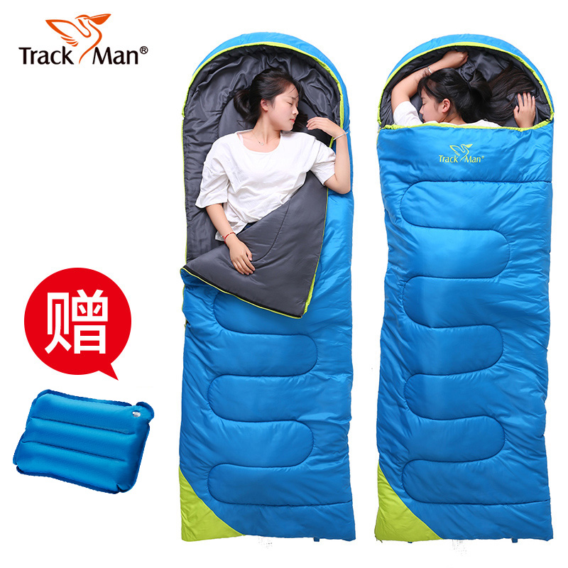 Trackman睡袋成人户外室内男女冬季加厚保暖露营隔脏睡袋单人睡袋