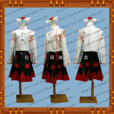 taobao agent Free shipping Tokyo big trafficking Oriental Project dogs walking kimono COS clothing full set of cosplay clothing